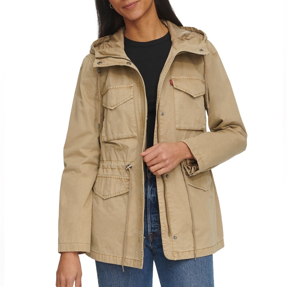Levi’s Cotton Military Jacket - Safari - NWOT